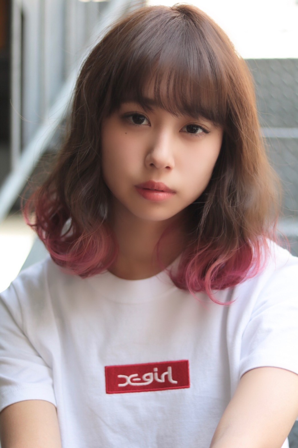 裾カラーゆるふわミディさんの写真